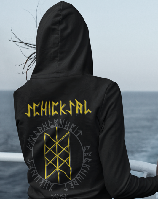 Wyrd Rune - Das Schicksal - Organic Zipper - Oyssun