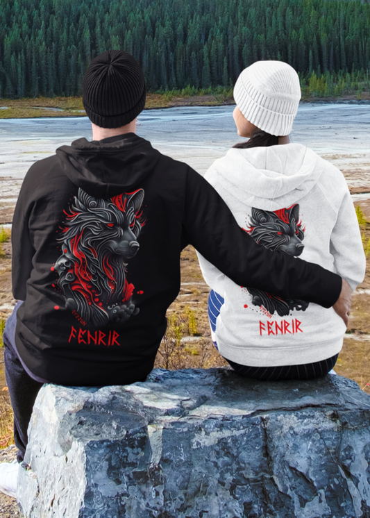 Fenrir - Fenriswolf - Organic Zipper - Oyssun
