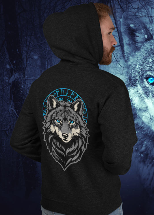 Wolf Odins - Organic Zipper - Oyssun