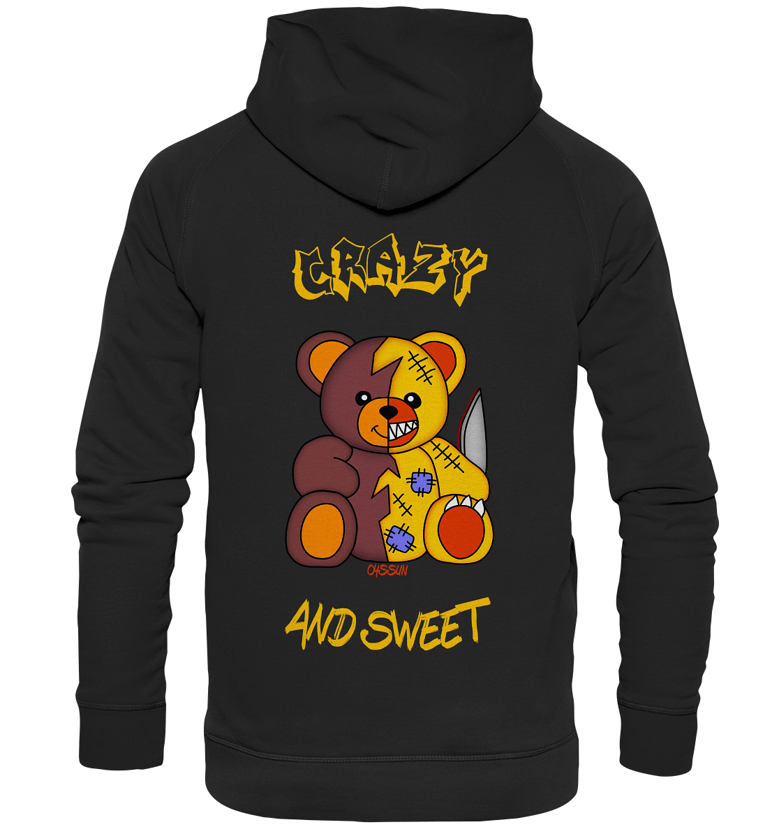 Crazy and Sweet - Bear Carl - Kids Premium Hoodie