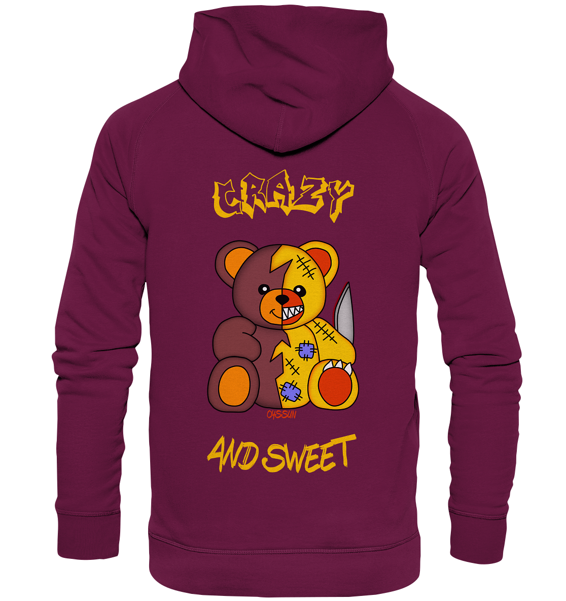 Crazy and Sweet - Bear Carl - Kids Premium Hoodie