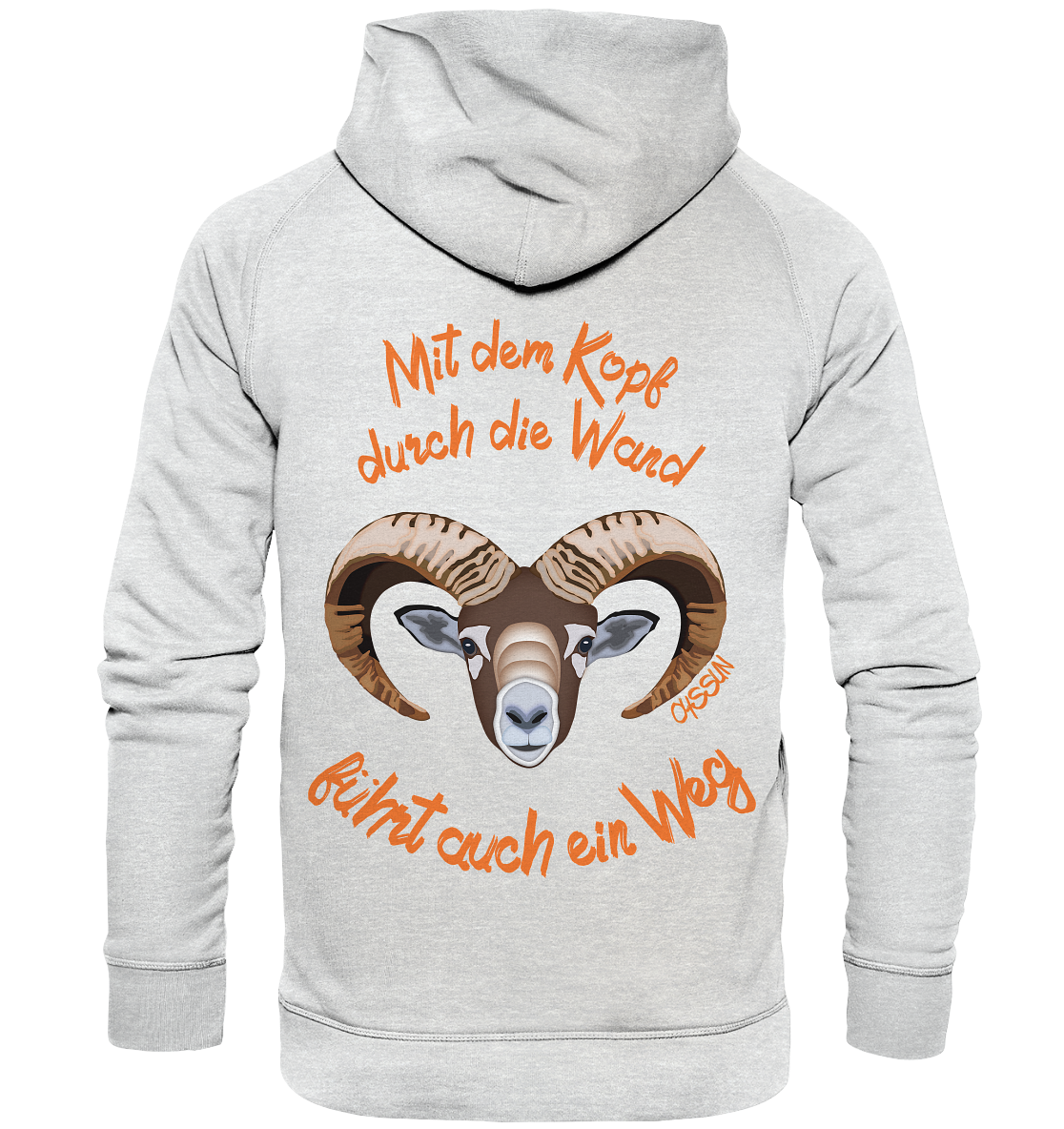 With your head through the wall - there is also a way - Kids Premium Hoodie