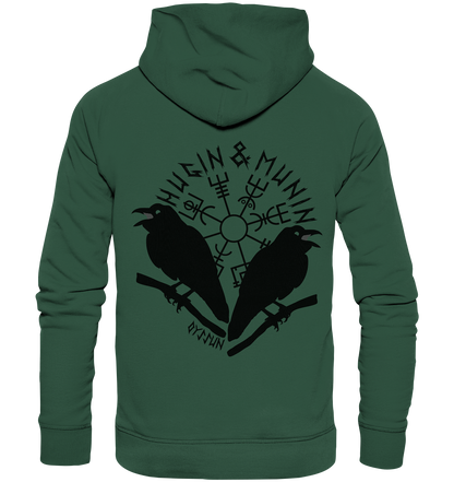 Hugin &amp; Munin - Organic Basic Hoodie