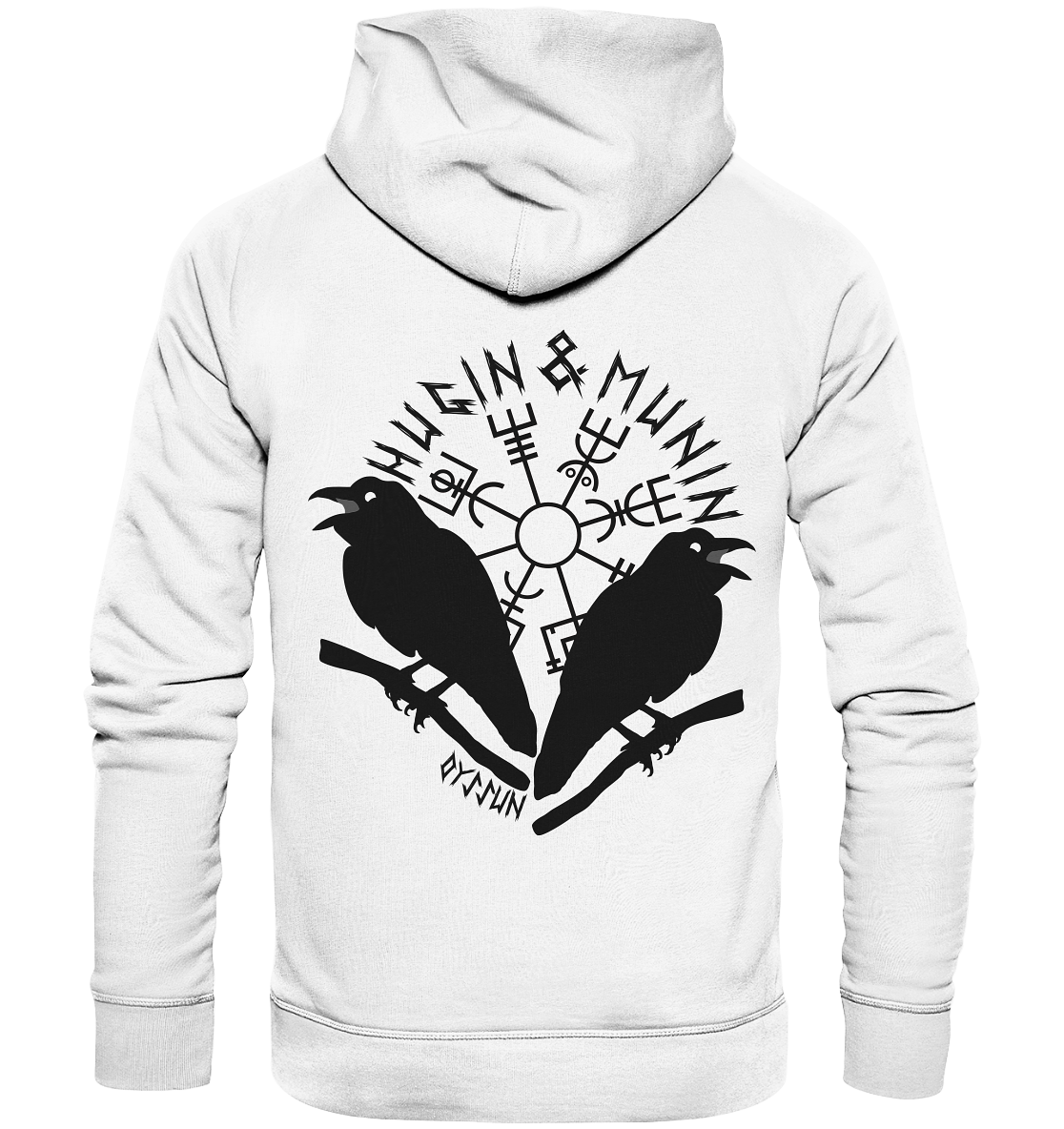 Hugin &amp; Munin - Organic Basic Hoodie