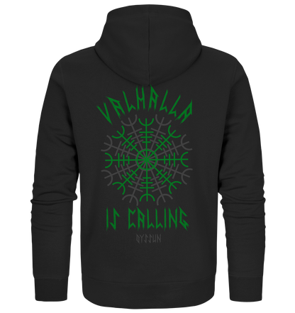 Valhalla is Calling - Organic Zipper - 5 design colors