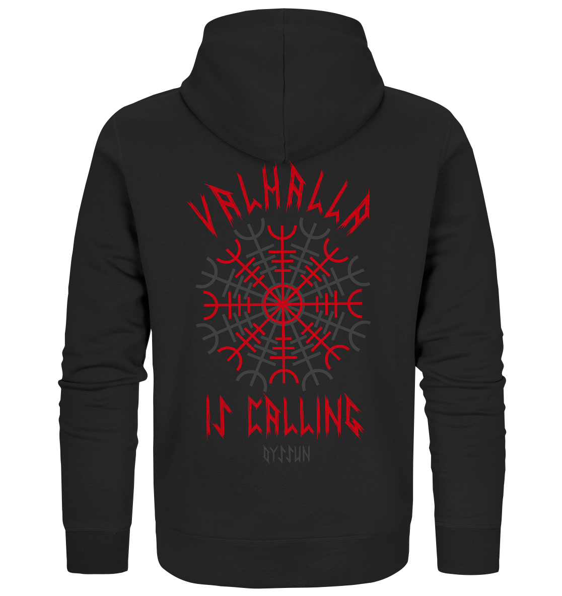 Valhalla is Calling - Organic Zipper - 5 design colors