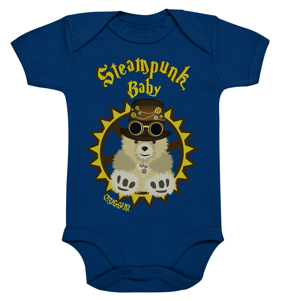 Steampunk Baby - Organic Baby Bodysuite