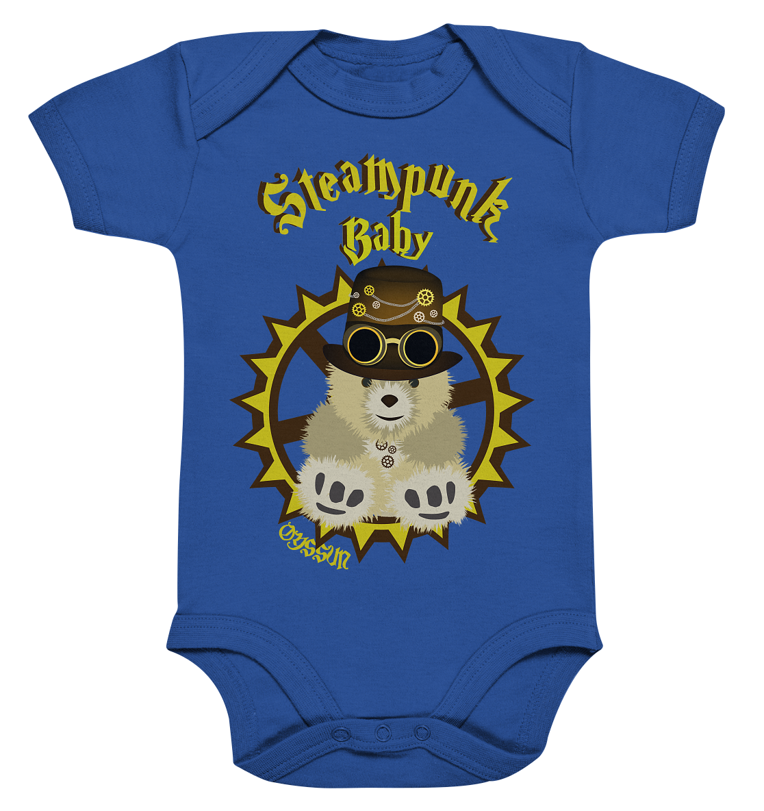 Steampunk Baby - Organic Baby Bodysuite