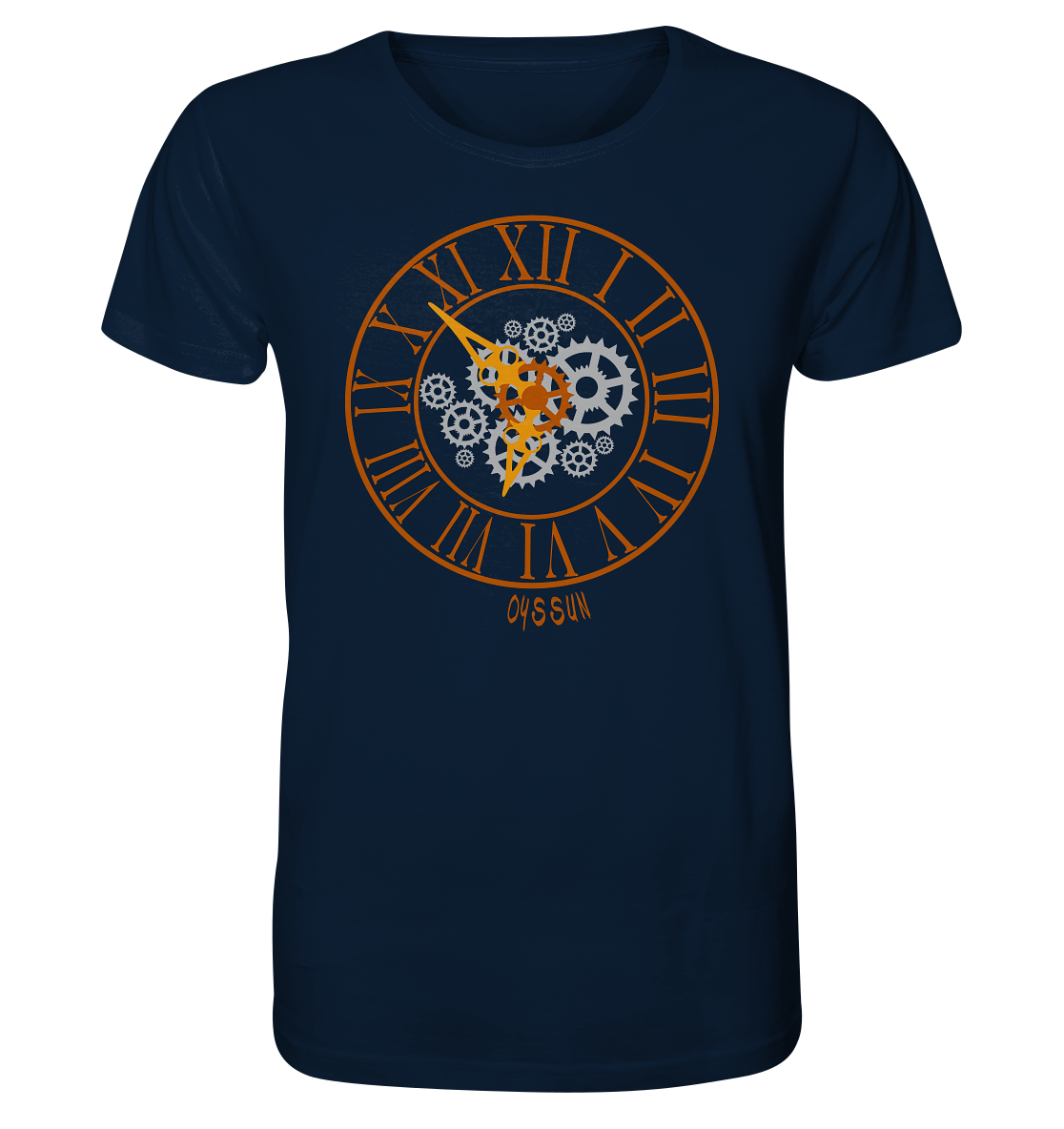 Steampunk Clock - Organic Shirt 