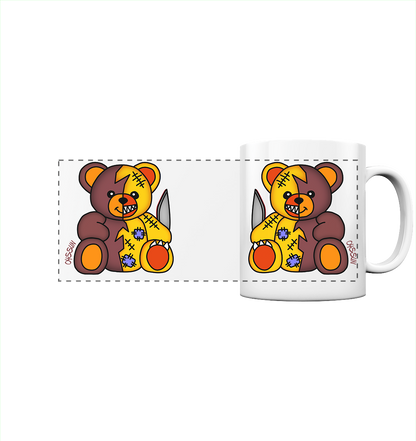 Crazy and Sweet - Bear Carl - Panorama Mug (In 12 Colors)