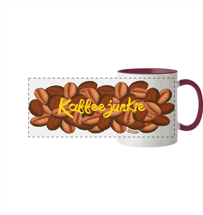 Kaffeejunkie - Panorama Mug (In 5 Colors)