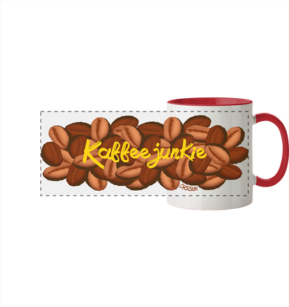 Kaffeejunkie - Panorama Mug (In 5 Colors)