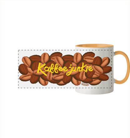 Kaffeejunkie - Panorama Mug (In 5 Colors)