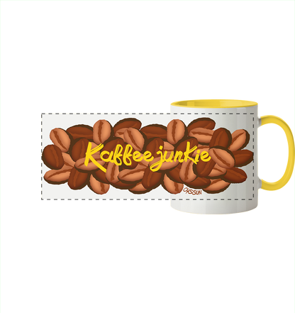 Kaffeejunkie - Panorama Mug (In 5 Colors)