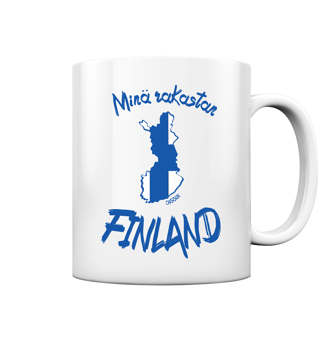 Ich liebe Finnland - Tasse (In 4 Farben)