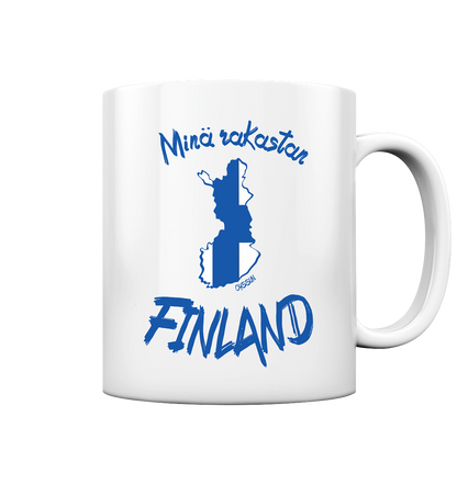 Ich liebe Finnland - Tasse (In 4 Farben)