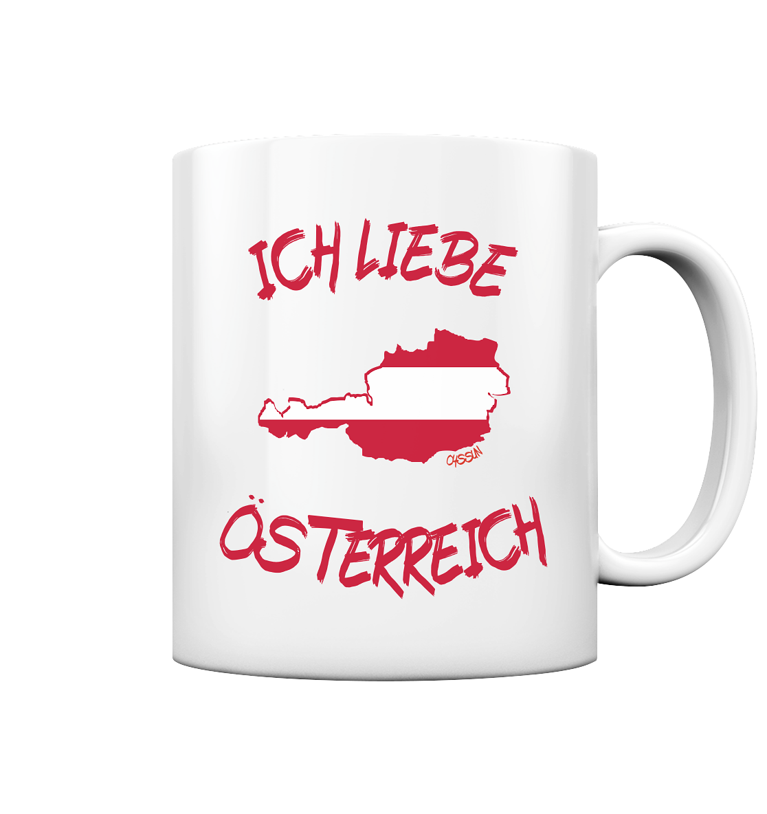 Ich liebe Österreich - Tasse (In 3 Farben)