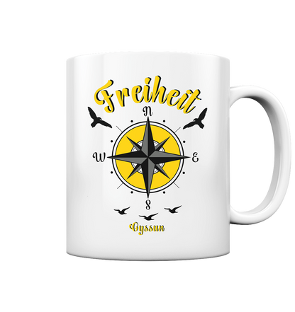 Freedom - Mug (in yellow, red or blue)