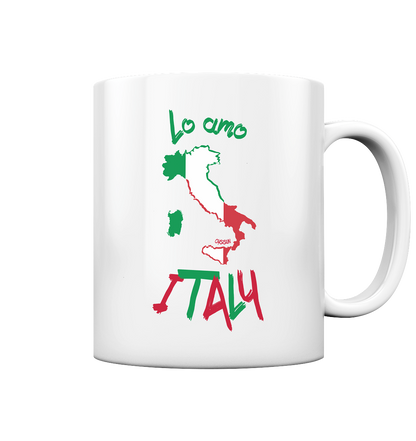 Ich liebe Italien - Tasse (In 7 Farben)