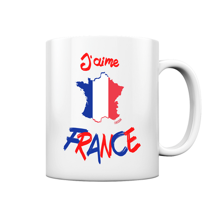 Ich liebe Frankreich - Tasse (In 7 Farben)