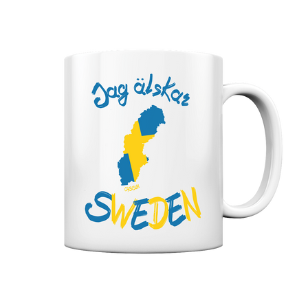 I love Sweden - Mug (In 5 Colors)