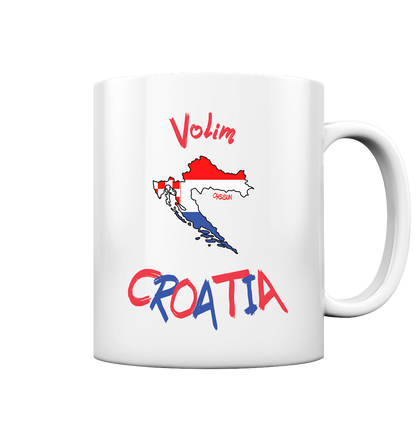 Ich liebe Kroatien - Tasse (In 6 Farben)