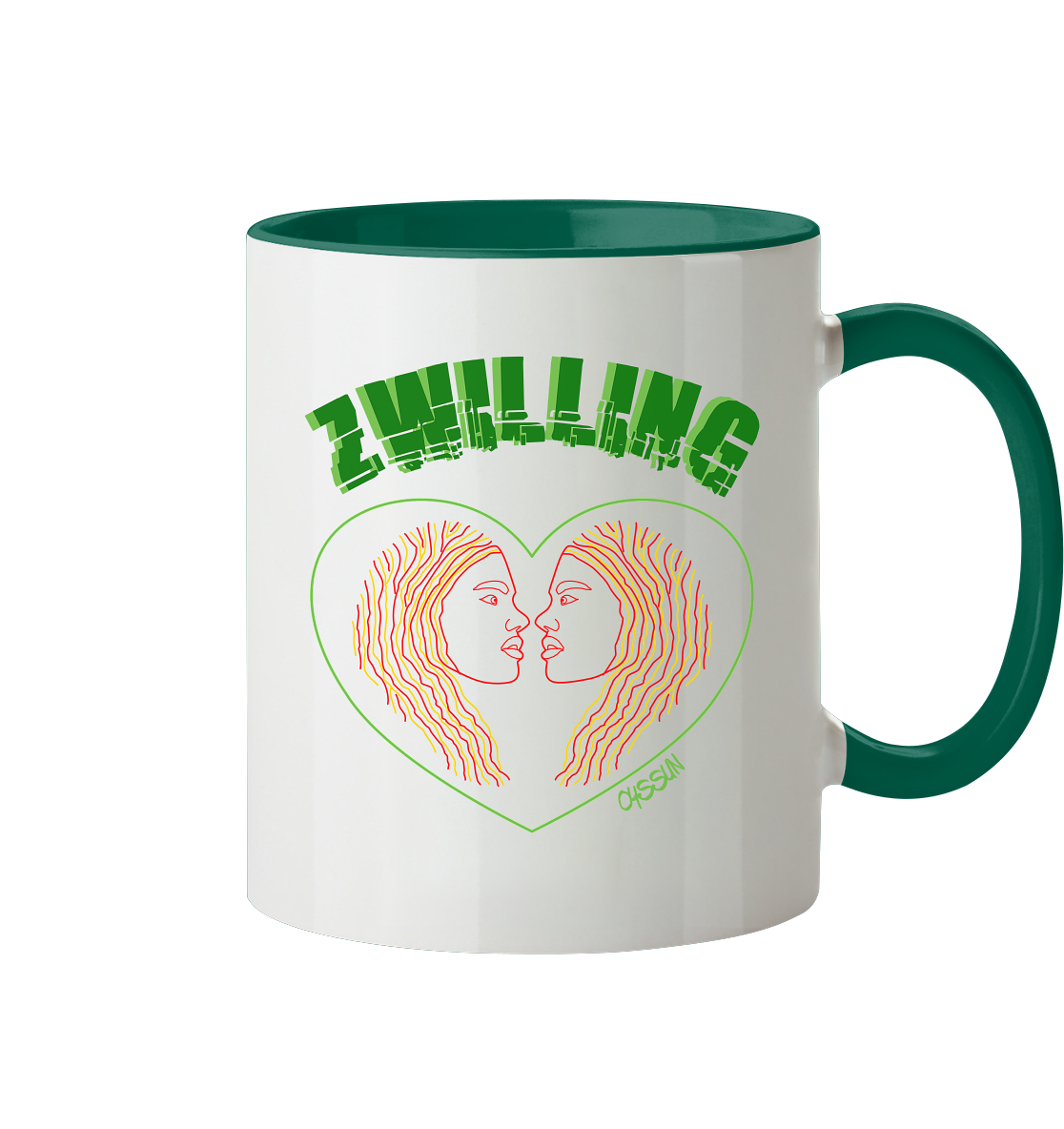 Sternzeichen Zwilling - Tasse (In 5 Farben)