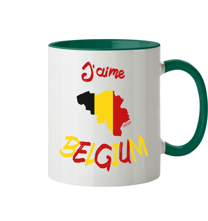 Ich liebe Belgien - Tasse (In 7 Farben)