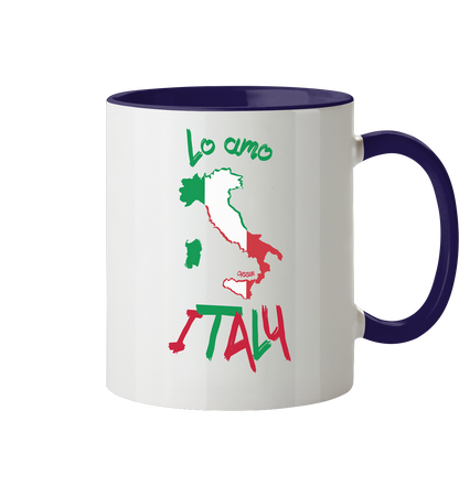 Ich liebe Italien - Tasse (In 7 Farben)