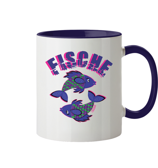 Sternzeichen Fische - Tasse (In 4 Farben)