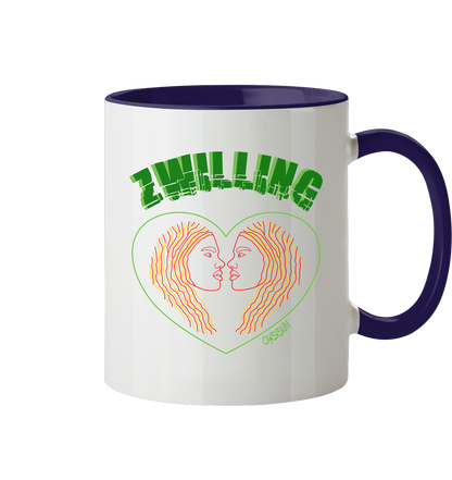 Sternzeichen Zwilling - Tasse (In 5 Farben)