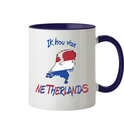 Ich liebe die Niederlande - Tasse (in 6 Farben)