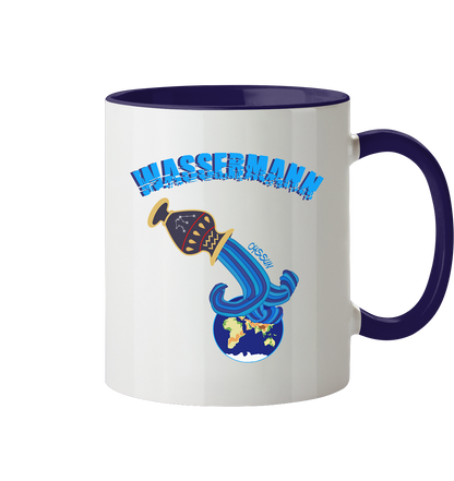 Sternzeichen Wassermann  - Tasse (In 4 Farben)