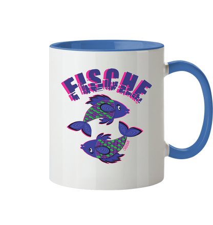 Sternzeichen Fische - Tasse (In 4 Farben)