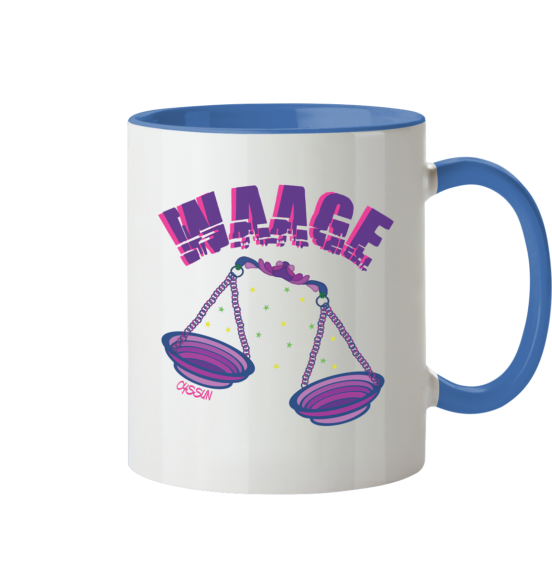 Sternzeichen Waage - Tasse (In 6 Farben)