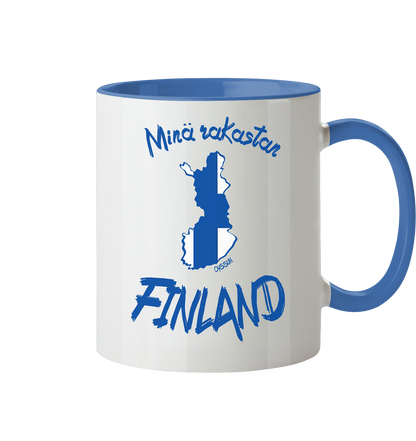 Ich liebe Finnland - Tasse (In 4 Farben)