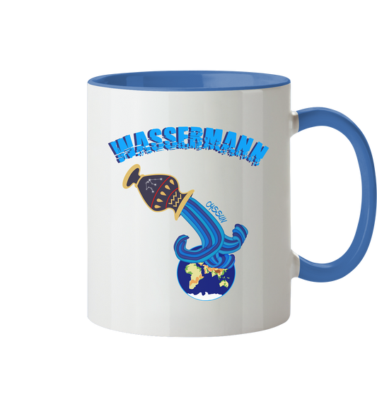 Sternzeichen Wassermann  - Tasse (In 4 Farben)