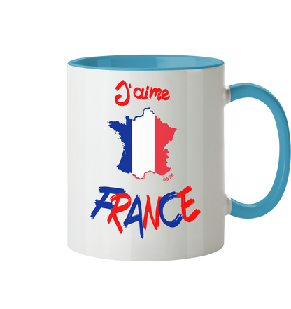 I love France - two-tone mug