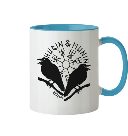 Hugin &amp; Munin - Mug (In 11 Colors)