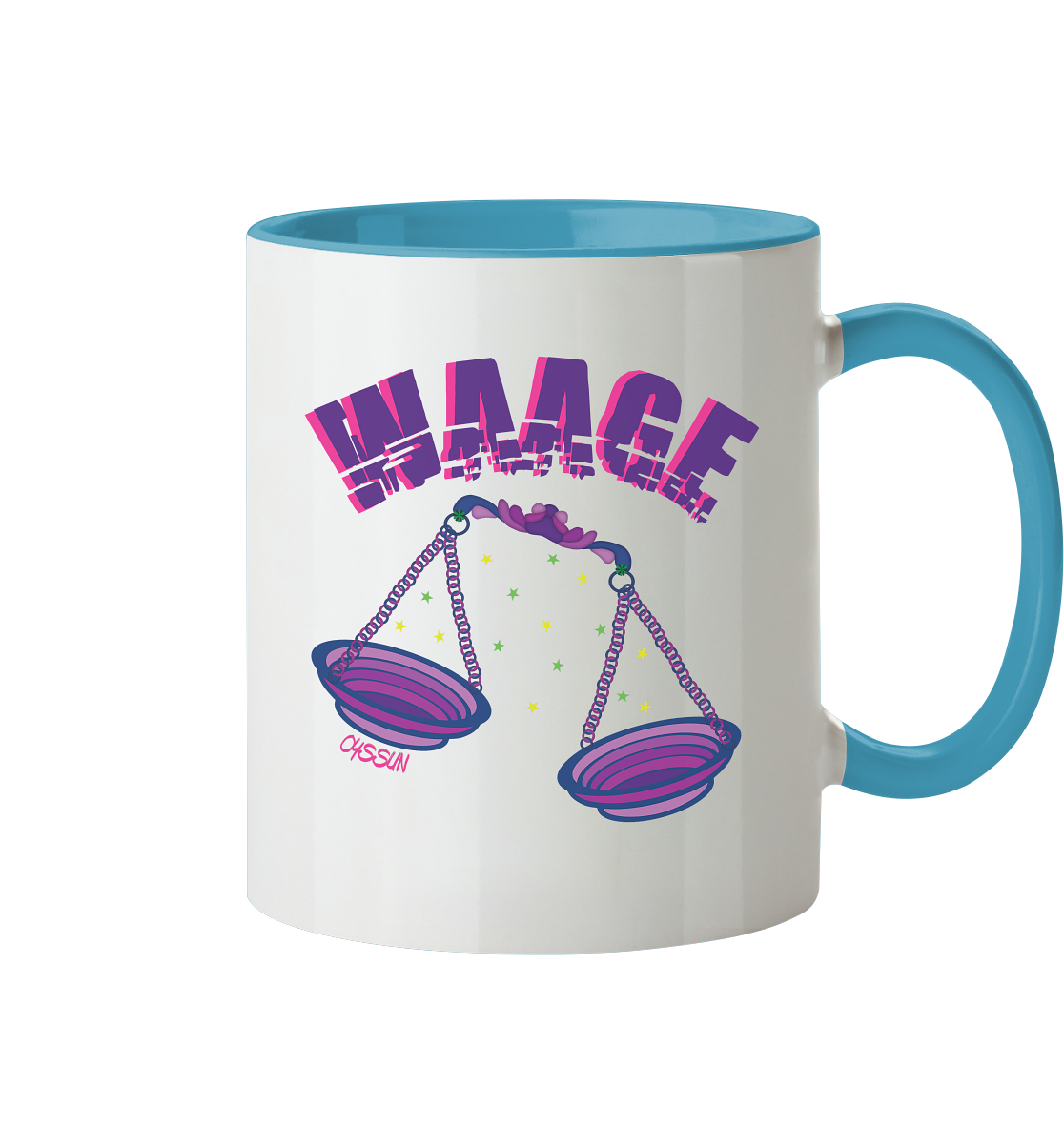 Sternzeichen Waage - Tasse (In 6 Farben)