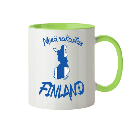 Ich liebe Finnland - Tasse (In 4 Farben)