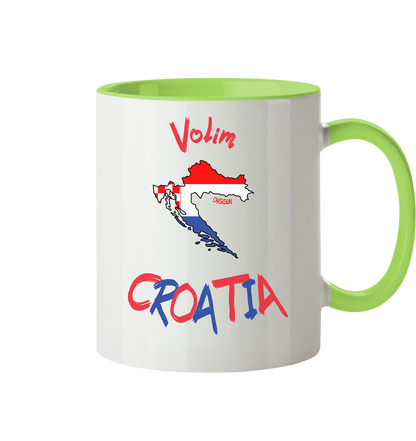 Ich liebe Kroatien - Tasse (In 6 Farben)