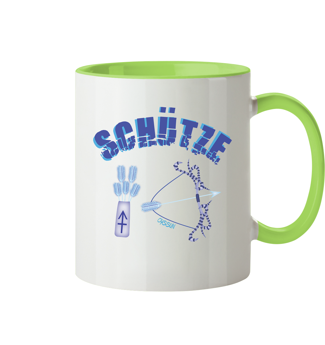 Sternzeichen Schütze - Tasse (In 4 Farben)