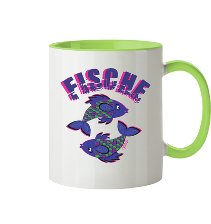 Sternzeichen Fische - Tasse (In 4 Farben)