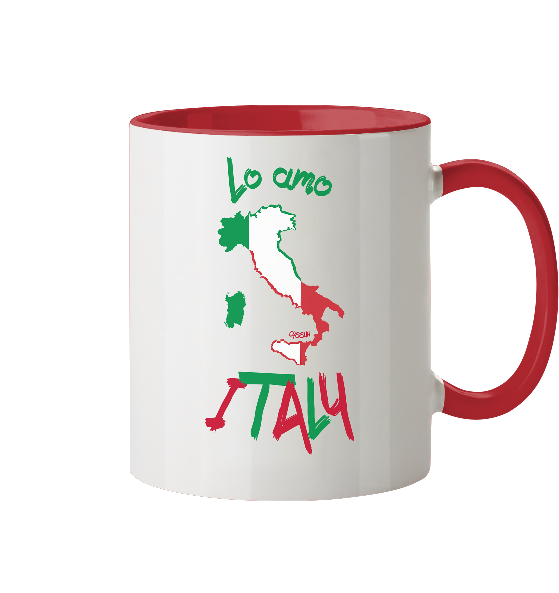 Ich liebe Italien - Tasse (In 7 Farben)