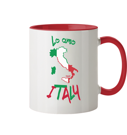 Ich liebe Italien - Tasse (In 7 Farben)