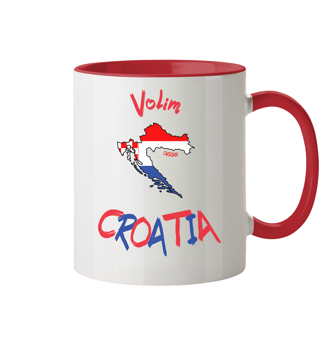 Ich liebe Kroatien - Tasse (In 6 Farben)