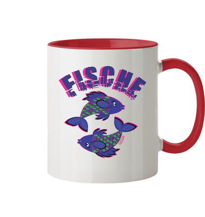 Sternzeichen Fische - Tasse (In 4 Farben)