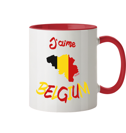 Ich liebe Belgien - Tasse (In 7 Farben)