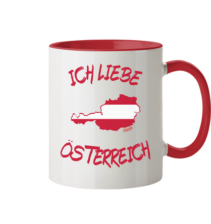 Ich liebe Österreich - Tasse (In 3 Farben)